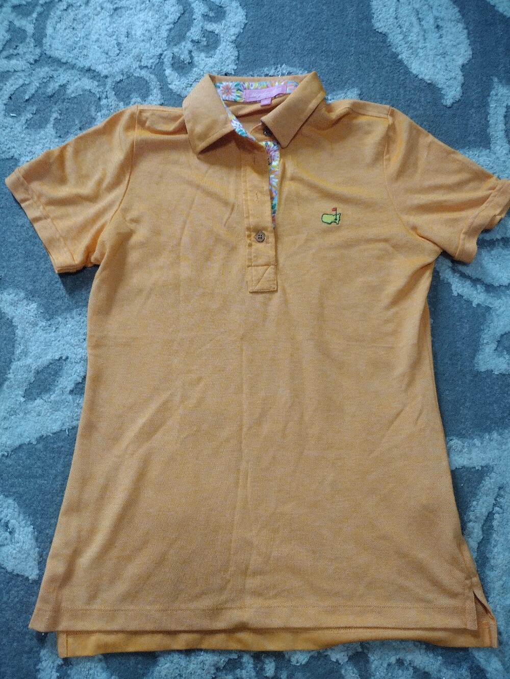 Magnolia Lane The Masters Orange Polo